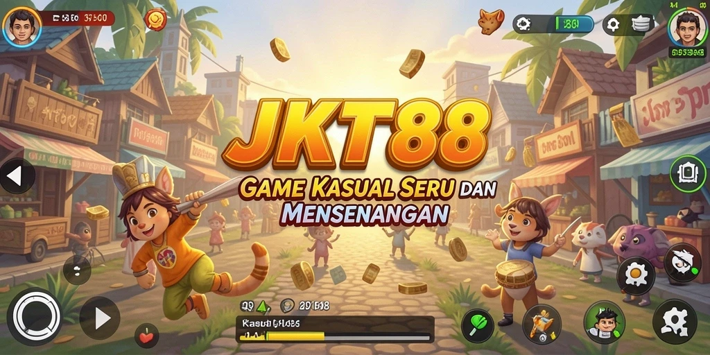 Antarmuka JKT88 yang menarik dan mudah digunakan.