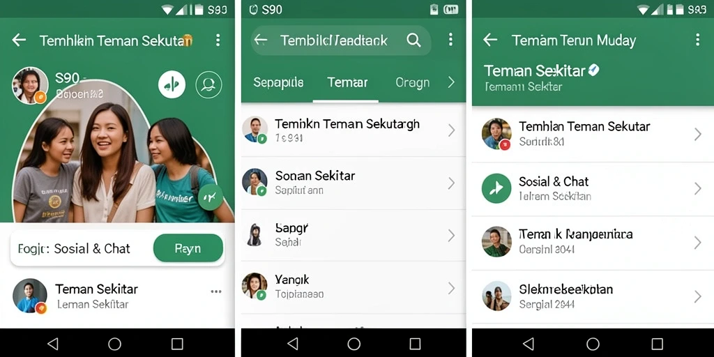 Tampilan antarmuka yang sederhana dan menarik dari S80.